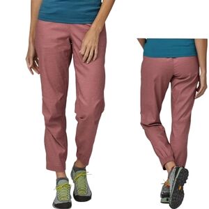 Patagonia Hampi Rock Pants Hemp Blend Evening Mauve Size 8